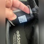 Adidas  Black on Black Team Court Sneaker Mens 7/ Womens 9 Photo 6