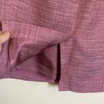 Banana Republic 🌞 Pink  & White Linen Blend Mini Skirt with Back Zipper A Photo 5