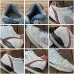 Blue Grey Kangaroos Suede Leather Low Top Sneakers Trainers Gray Size 6.5 Photo 7