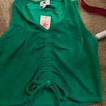 Juicy Couture NWT  large green top Photo 3