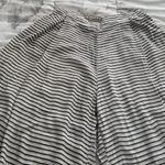 Anthropologie  Faithful The Brand Striped Wide-Leg cropped Pants size M side slit Photo 14