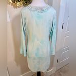 TAJ by Sabrina Crippa Silk Beaded Embellished Swim Cover Photo 4