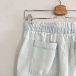 Soft Surroundings Chambray Jogger Drawstring Pants Size S Photo 7