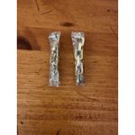 Eddie Borgo Timeless Supra Link Drop Earrings 12K Gold Plated NIP Elegant Photo 9