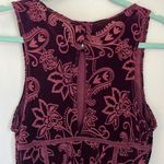 Free People Intimately Free "Burnout Babe" velvet dress. Size L Photo 4