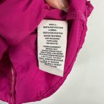 Nanette Lepore  Crochet Lace‎ Top Women Small Hot Pink Floral Boho Coquette Y2K Photo 4