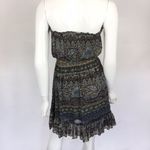 Poetry  Clothing Boho Strapless Smocked Ruffle Mini Dress Festival Beachwear Sm‎ Photo 1