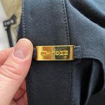 St. John NWOT  5 Pocket Black Gold Flat Front Straight Leg Highrise Pants Size 12 Photo 8