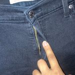 Levi's Levi’s mid length shorts cuffed high rise black Sz 31 #753 Photo 4