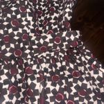 Kate Spade  Peplum Top Medium Sleeveless Rambling Roses Floral Tile Tank Photo 3