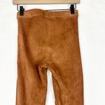 Alice + Olivia Alice Olivia Suede Lamb Leather Leggings Size 2 Camel Photo 4