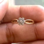 10k Gold Flower Shaped Ring Photo 1