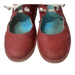 On Foot Your Way Women’s Shoe Red Made In Spain 41 9.5 Comfort Artsy Slip On Size 10 Photo 3