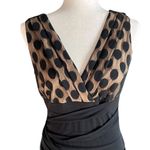 Saint Tropez West  Bodycon Black Party Cocktail Dress Photo 6