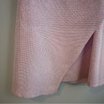 Princess Polly NWT Princess Poly Pink Metallic Halter Wrap Mini Dress Size 0 Photo 9