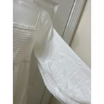 Hem & Thread  white Babydoll Square Neck long puff sleeve Mini Dress M Romantic Photo 4