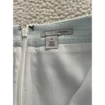 Halogen Rear Zip Lined Pencil Skirt Pale Green Tweed Work Wear Size 14 Photo 5