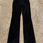 frame denim Frame Le Velveteen Le Mini Boot Black Pants Photo 6