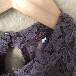 Free People  'Lady Bird' Mixed Lace Tank Photo 53