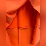 Black Halo  Neon Apricot Rex One-Shoulder Gala Formal Gown Dress Size 8 Med Photo 10