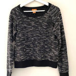 Joe Fresh  Black space dye sweater small NWT Photo 0