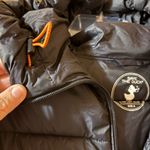 Save The Duck Ultra Light Long Puffer Jacket in Black Photo 4