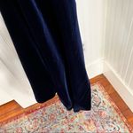 Vintage Precious Formals Black Velvet Rhinestone Gown Strapless Size 2/4 Prom Blue Photo 8