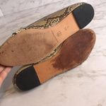 Loeffler Randall  Blaise Snakeskin Loafers ballerina Flats size 9.5 Photo 8