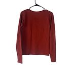 Bella Seamless Women's Size Medium Rust Orange Shapewear Long Sleeve Top Photo 4