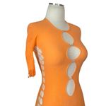 Poster Girl The Miranda Mini Dress in Tangerine One Size Fits All New Womens Photo 5