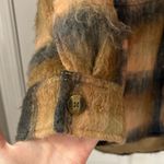 American Eagle Brushed Plaid Shacket Photo 2