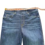 Spanx  Flare Jeans Size Small Midnight Shade Dark Wash Blue Pull On Compression S Photo 13