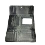 BLACK FAUX LEATHER TRI FOLD WALLET Photo 1