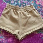 Tan Sweatshorts Size XS Photo 0