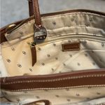 Dooney & Bourke  Brown and Blue Tote Photo 3