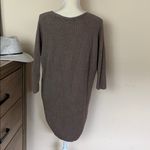 EXPRESS • vneck oversized metallic thread sweater Photo 2