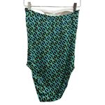 Shoshanna Swimwear Bandeau One Piece Chain link Print Sweetheart Medium Photo 4