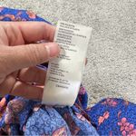 Free People Women’s I Got You Floral Long Sleeve Top Boho Festival Royal Combo S Photo 14