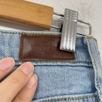 Hollister Light Wash Ultra High Rise Dad Jeans Womens 27 Rolled Hem Zip Fly Photo 5