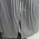 Ming Wang Sleeveless Striped Button Down Black White Blouse Size Large Photo 9