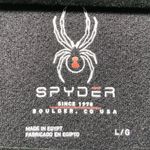 Spyder Women’s Black  Baselayer 1/4 Zip Long Sleeve Top Size L Photo 2