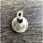 Christian Dior Vintage Women’s Silver/Gold Tone Pendant White Stone Photo 4