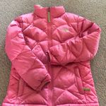 The North Face  Pink Puffer Down Jacket Photo 3