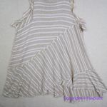 Free People New! Between The Lines Tunic Top dress Beige , size M Photo 9