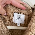 J.O.A. Neutral Tan Cowl Neck Sweater  Photo 10