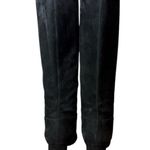 Jil Sander  Black Suede Mid Calf Boot Size 36 or US 6 Photo 5