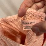 American Eagle Cute blush shaker knit cami crop sweater Photo 6