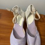 Penelope Chilvers High Mary Jane Atelier Stripe Espadrille Heel Wedge Purple 39 Purple Size 8 Photo 7