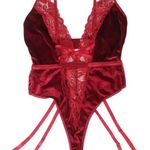 Sexy Red Lace Lingerie Bodysuit Size M/L Photo 0
