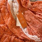 🔥 3/$30 Gilligan & O’Malley Total Comfort Pajama Romper Orange Size XS Photo 4